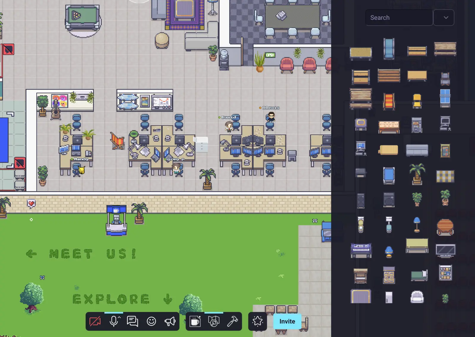 objects editor