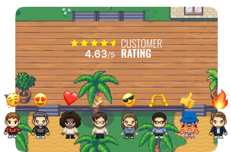 Full Time Support to help you to build Virtual World