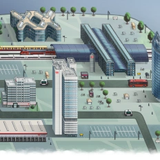 DB virtual world example